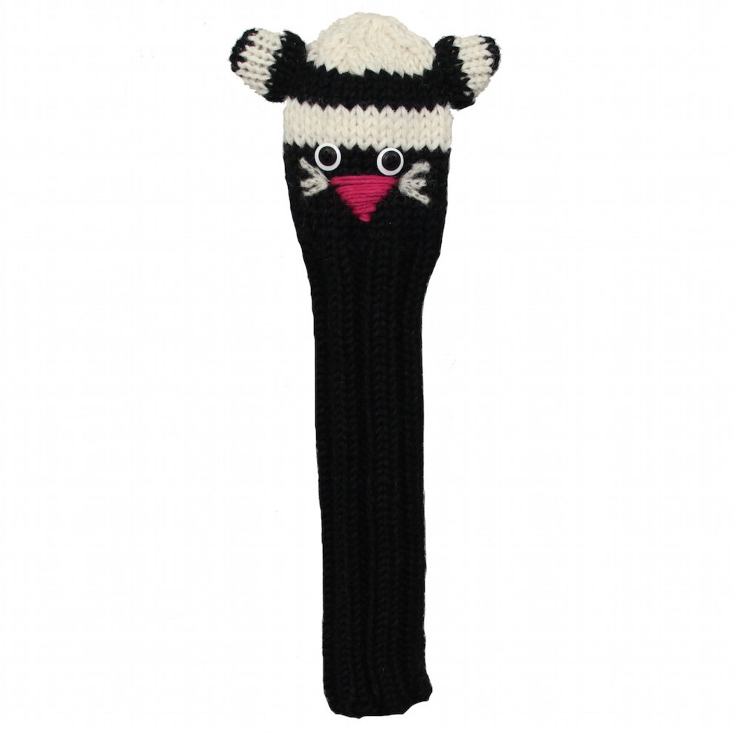 Sunfish pletený vlnený headcover – Mačka