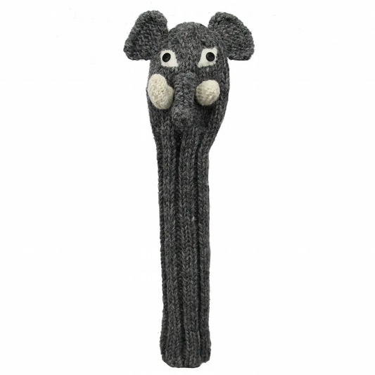 Sunfish pletený vlnený headcover – Slon