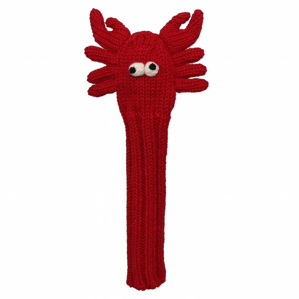 Sunfish pletený vlnený headcover – Homár