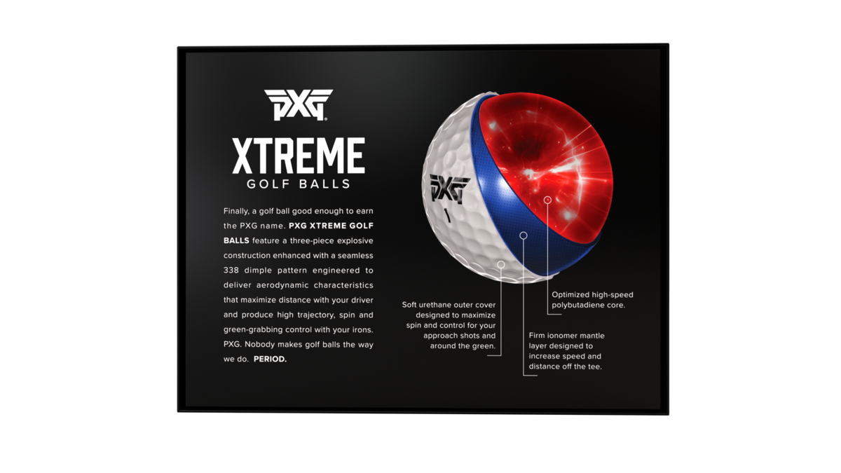 PXG Xtreme - Golfové loptičky