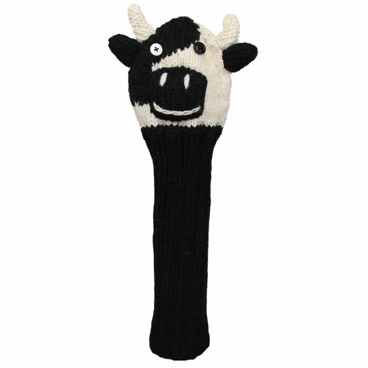Sunfish pletený vlnený headcover – Krava