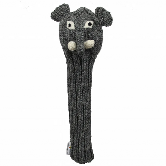 Sunfish pletený vlnený headcover – Slon