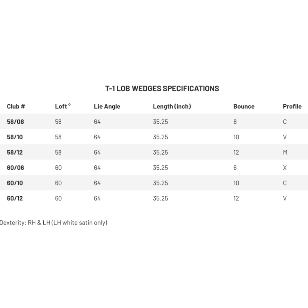 Mizuno Pro T-1 Wedge - Soft White Satin