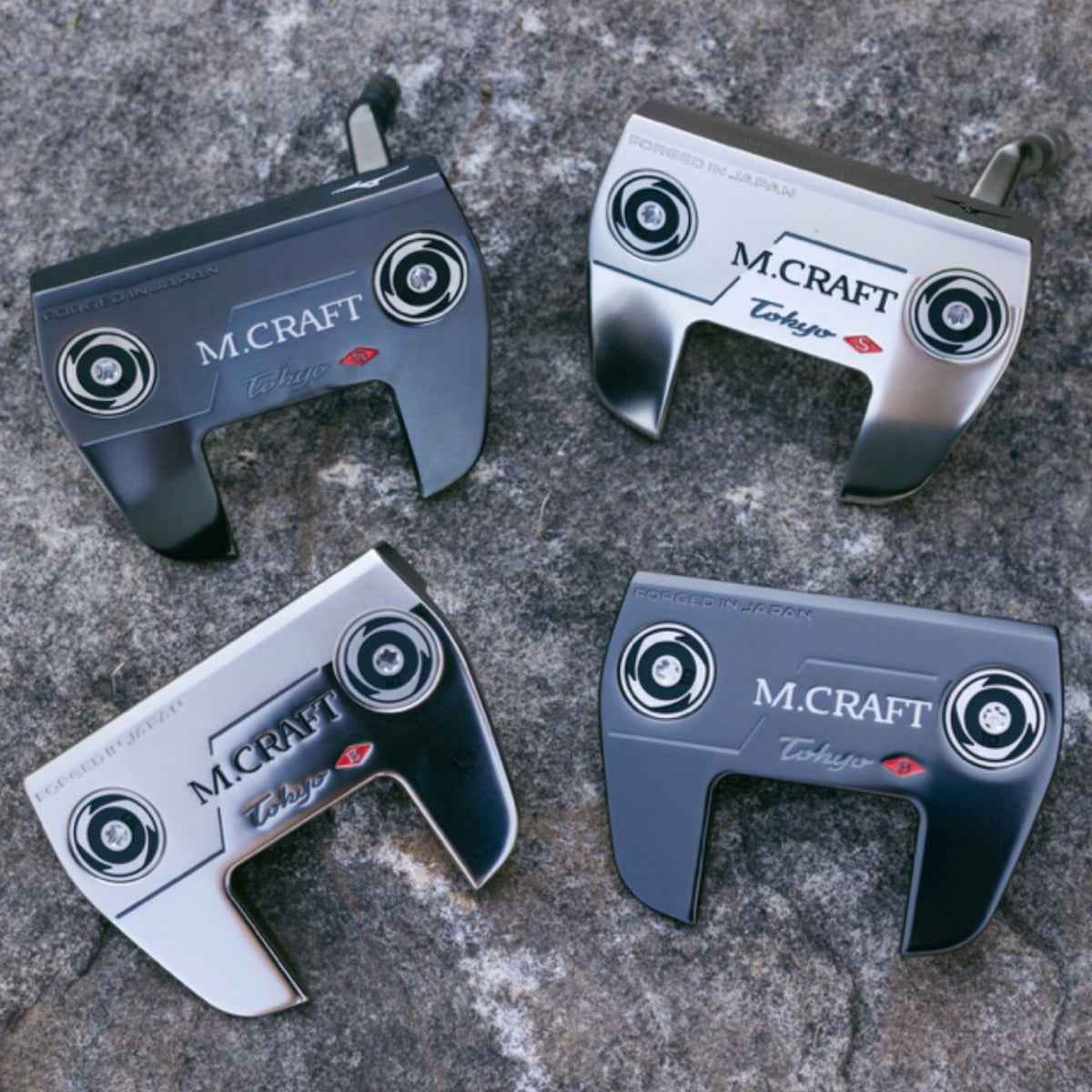 Mizuno M.CRAFT Tokyo S Putter - Nickel