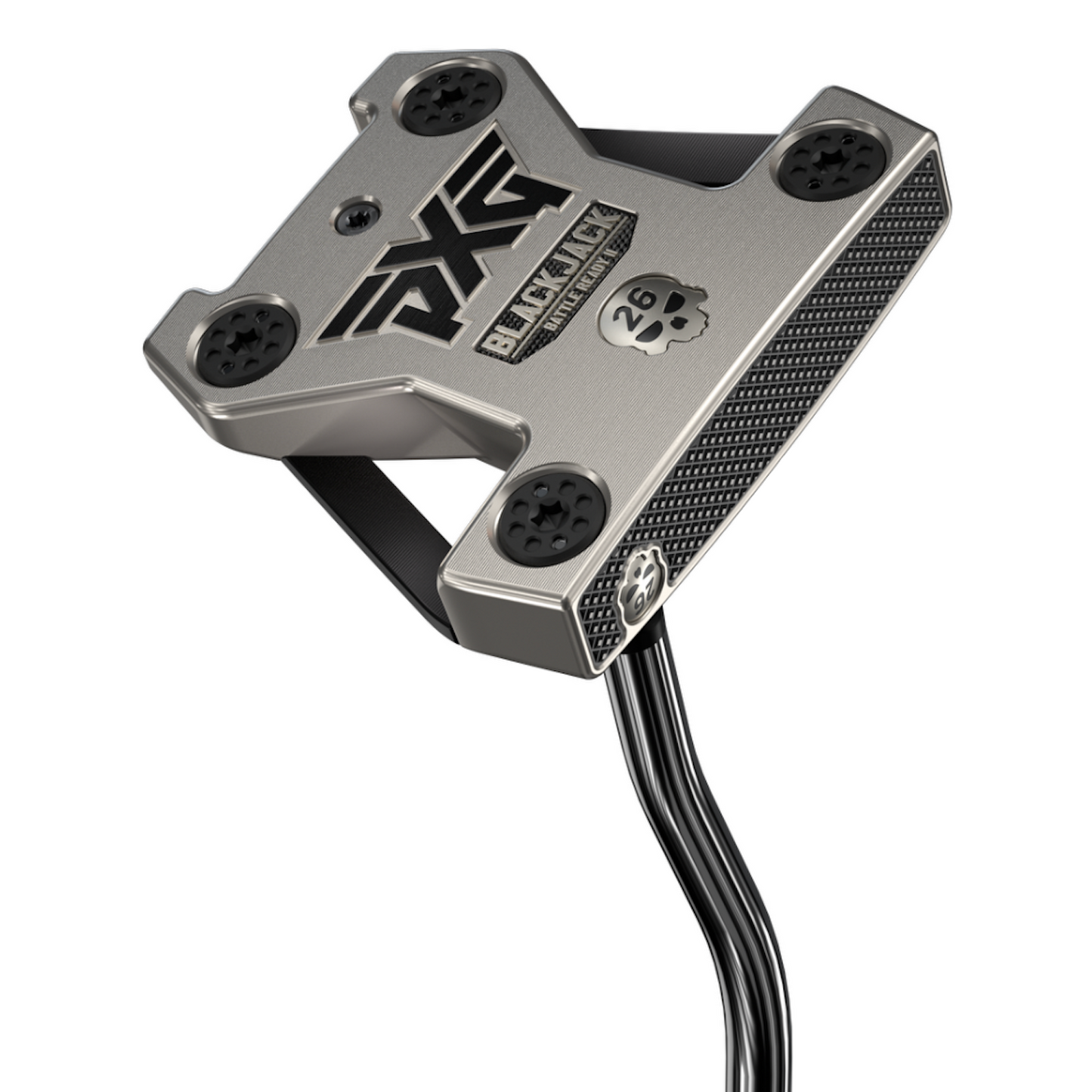 PXG Battle Ready II Blackjack Putter - Platinum