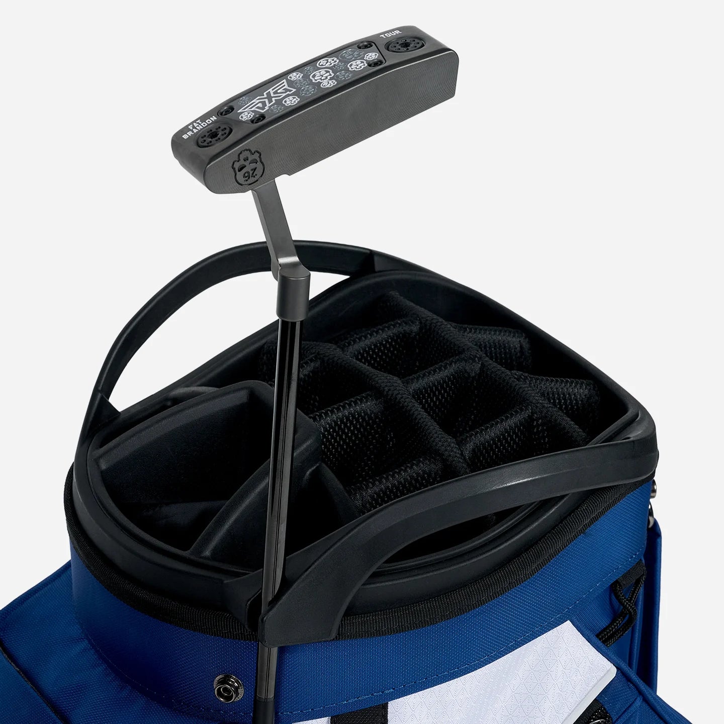 PXG Xtreme Cart Bag Navy/White