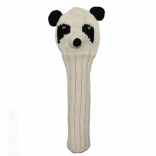 Sunfish pletený vlnený headcover – Panda