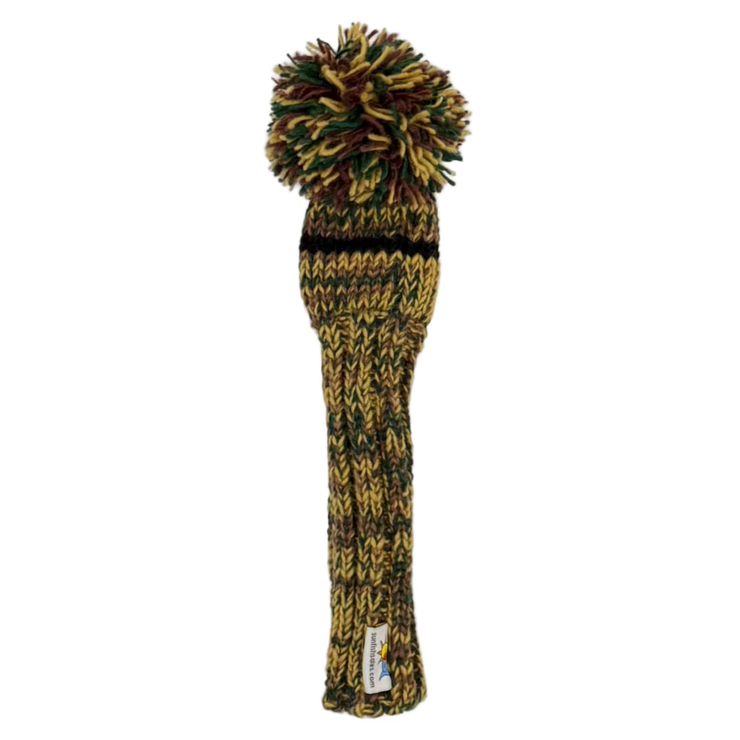 Sunfish pletený vlnený headcover – Camo