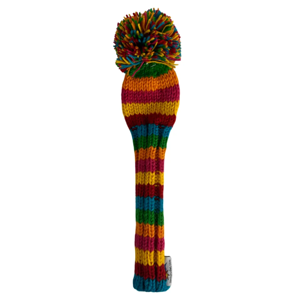 Sunfish pletený vlnený headcover – Candy Stripe