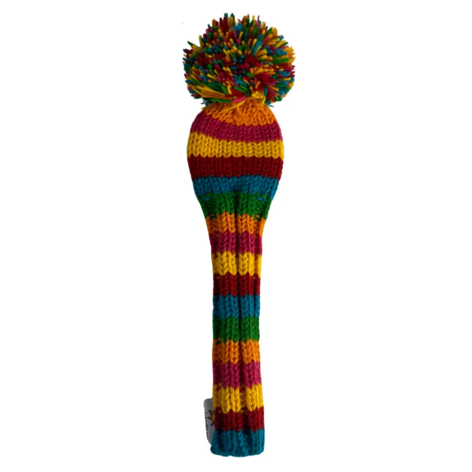 Sunfish pletený vlnený headcover – Candy Stripe